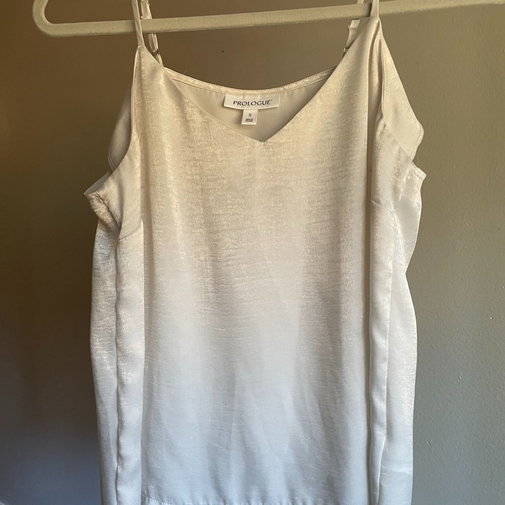 White Shimmer Blouse